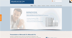 Desktop Screenshot of info-minoxidil.com